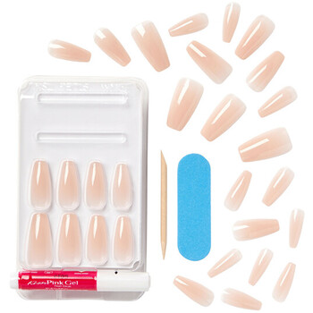 Bare but Better Nails Nude Dráma ( 28 ks ) - Nalepovacie nechty
